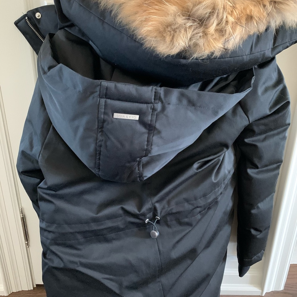Soia and Kyo Real Fur Hooded Parka ❄️ - Picture 4 of 5